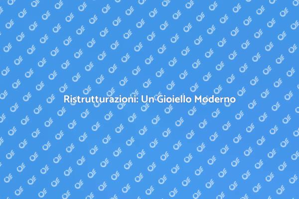 Design Moderno: Il Tuo Gioiello