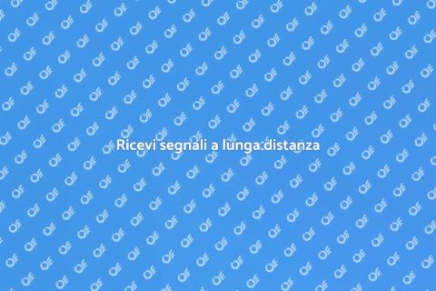 Antenna per segnali a lunga distanza