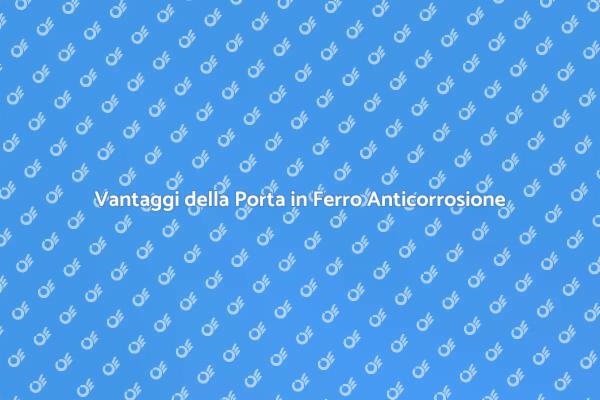 Porta in Ferro: Sicurezza e Stile