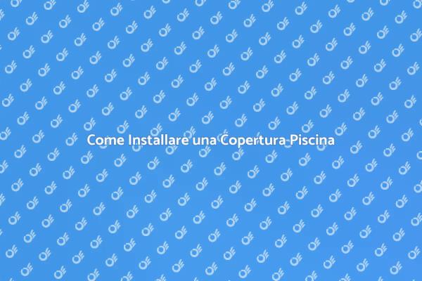 Installazione di Coperture per Piscina