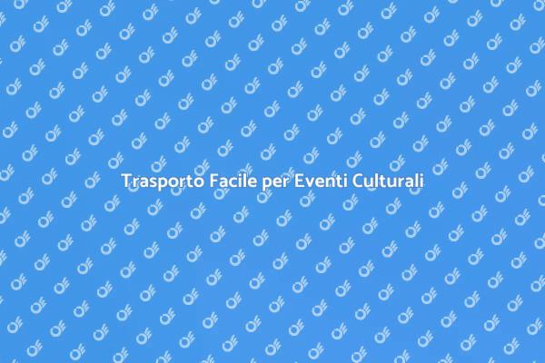 Rendi Unico il Tuo Evento Culturale