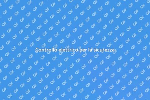 Verifica distribuzione elettrica sicura
