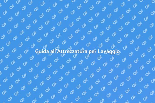 Lavaggio a Pressione: Attrezzatura Essenziale