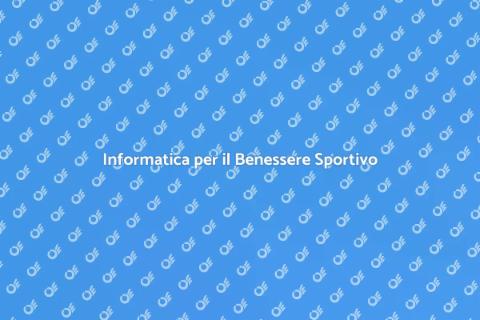Corso di Informatica per Sport e Salute