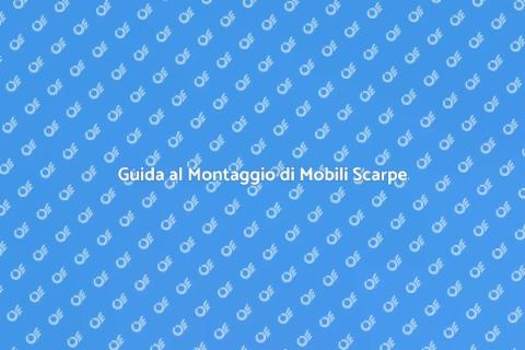 Smontare un Mobile Contenitore Scarpe