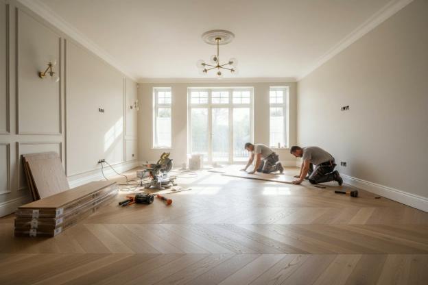 Installare un pavimento in casa