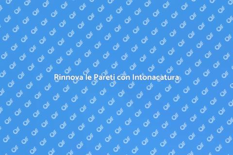 Intonacatura Autolivellante su Misura
