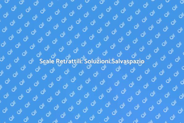 Scale Retrattili per Ambienti Funzionali
