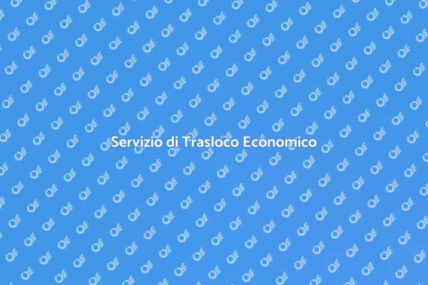 Trasloco Facile e Veloce