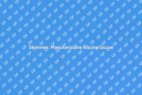 Manutenzione Skimmer Piscine Pubbliche