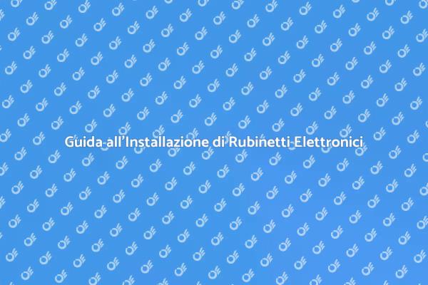Modernizza la Tua Cucina con un Rubinetto Elettronico