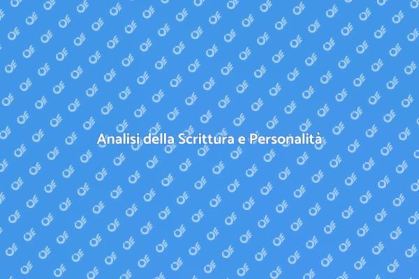 Grafologia: La Chiave del Tuo Inconscio