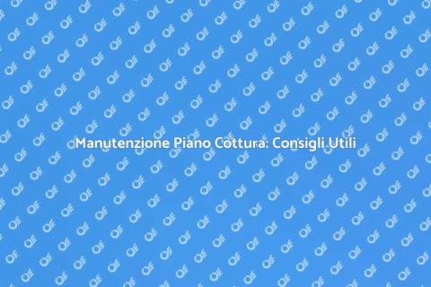 Riparazione Piano Cottura: Guida Pratica