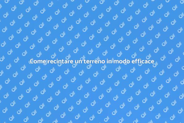 Recinzione: sicurezza ed estetica per il tuo giardino