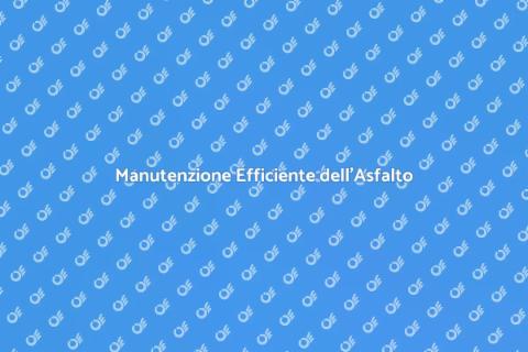 Manutenzione Asfalto Commerciale Essenziale