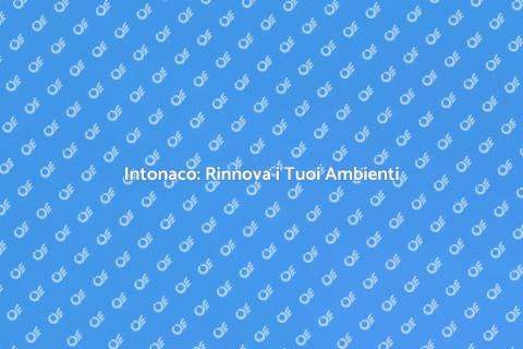 Applicazione Intonaco per Superfici