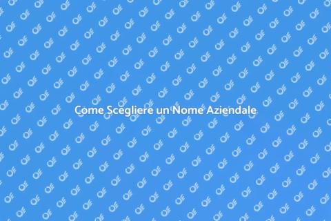 Creazione di un Nome Aziendale