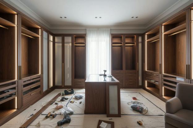 Quanto costa una cabina armadio su misura con passaggi segreti?