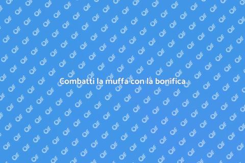 Bonifica superficiale e tinteggiatura