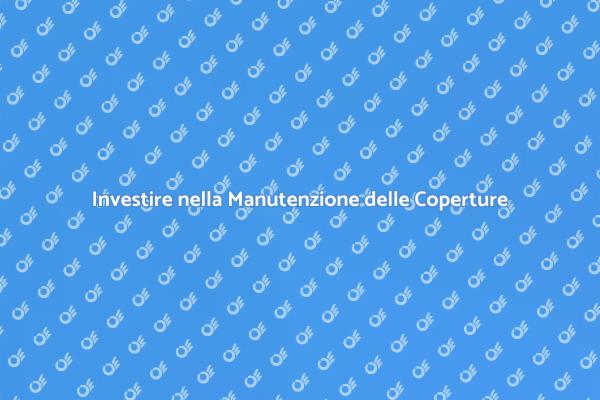 L'importanza della Manutenzione Straordinaria