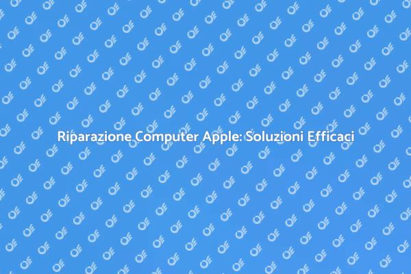 Risolvi i Problemi del Tuo Computer Apple