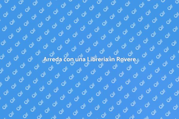Eleganza e Funzionalità: Libreria in Rovere