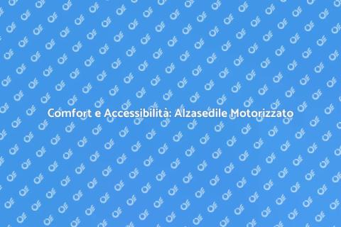 Alzasedile per WC Motorizzato