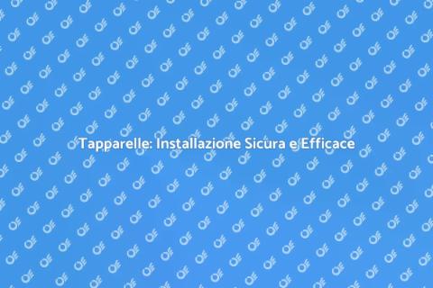 Installazione Tapparelle Professionale