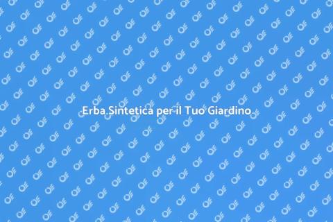 Installazione di Erba Sintetica
