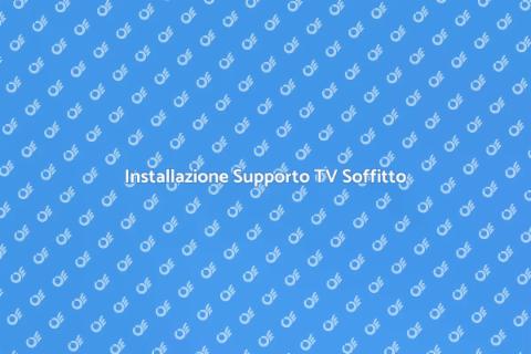 Supporto TV a Soffitto Automatico