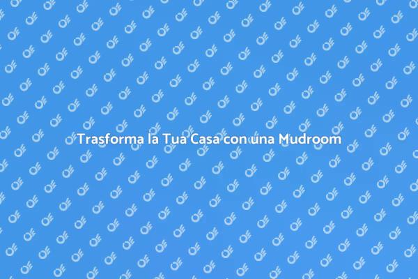 Mudroom: Stile e Funzionalità in Casa