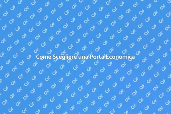 Ristruttura il Tuo Ingresso con Economica