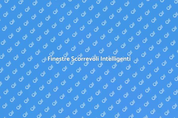 Innovazione nelle Finestre Scorrevoli