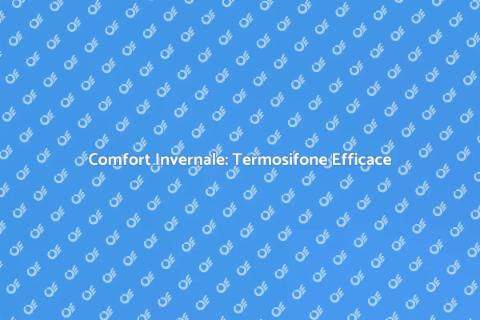 Installazione Termosifone per Comfort