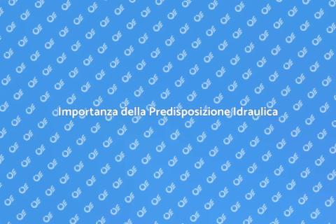 Predisposizione Idraulica Condizionatore