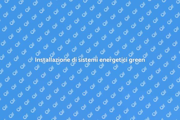 Innovazione nell'energia rinnovabile