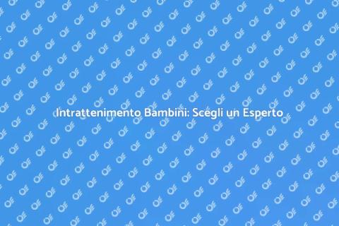 Animatore Professionista per Eventi