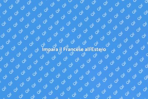 Corso di Lingua Francese all'Estero