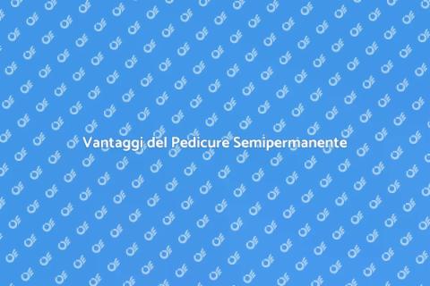 Pedicure con Smalto Semipermanente