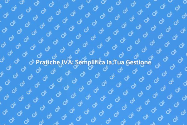 Ottimizza le Pratiche IVA con Facilità