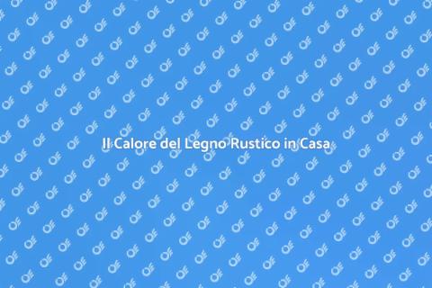 Pavimento in Legno Rustico: Stile Unico