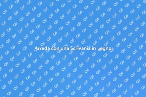 Scrivania su Misura in Legno
