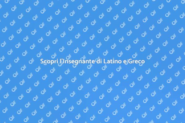 Impara il Latino e il Greco Oggi