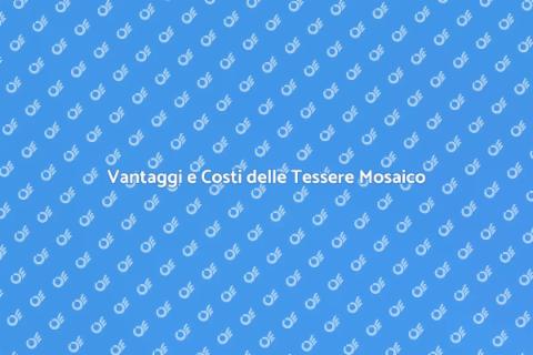 Costi Tessere in Mosaico per Casa