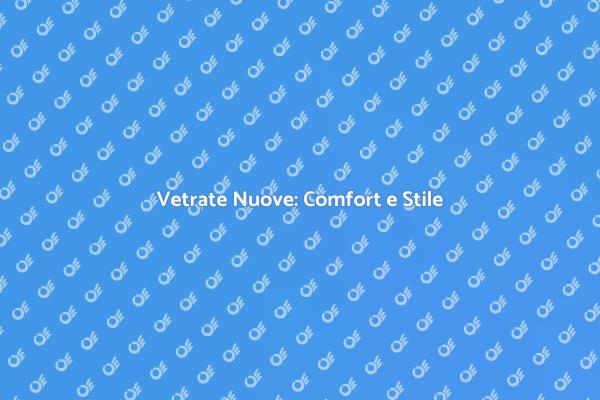 Vetrate: Rinnova il Tuo Spazio