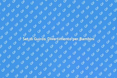 Guiros per Bambini: Divertimento Assicurato
