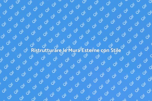 Trasforma la Tua Casa con la Pittura Esterna