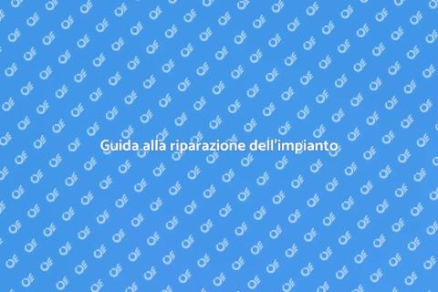 Riparare impianto filodiffusione
