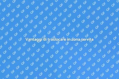 Traslocare in zona con mezzi pubblici