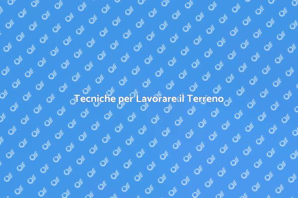 Fondamenti per un Giardino Fiorente